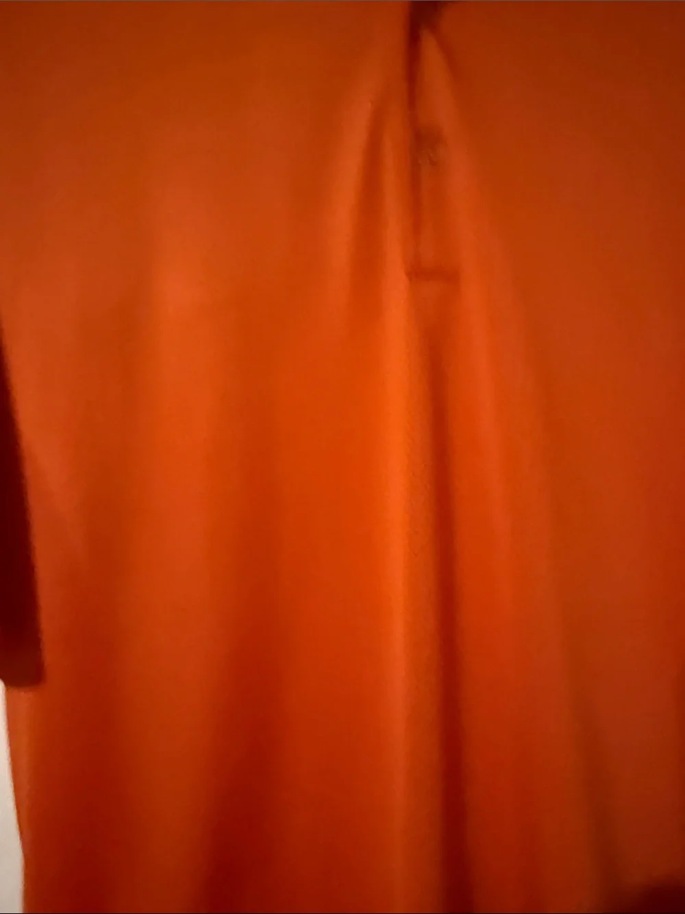 Nike Orange Short-Sleeve Performance Polo